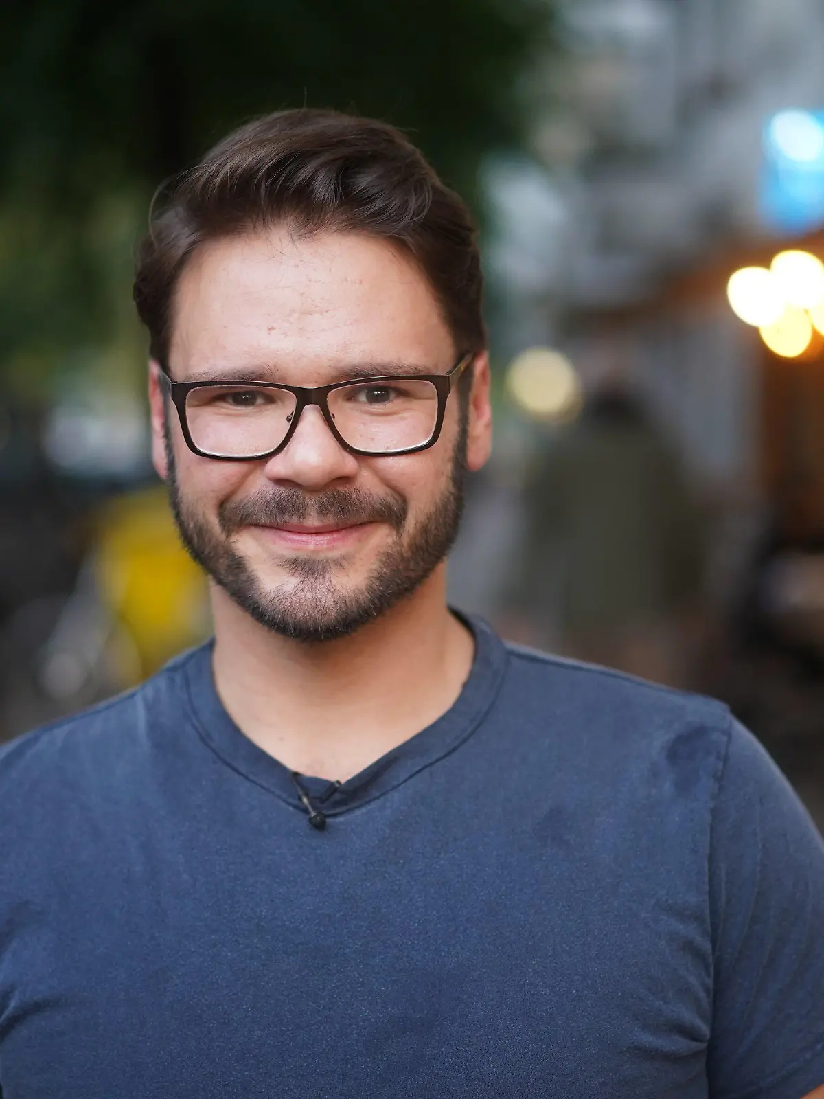 04.10.2018, Berlin: Der Schauspieler Thomas Drechsel stellt sein neues Buch "Schwer in Ordnung. Gönn dir doch dein Glück" vor. Darin beschreibt er, wie er dreißig Kilogramm Körpergewicht verloren hat. Das Buch erscheint am 05. Oktober 2018. Foto: Jörg Carstensen/dpa +++ dpa-Bildfunk +++