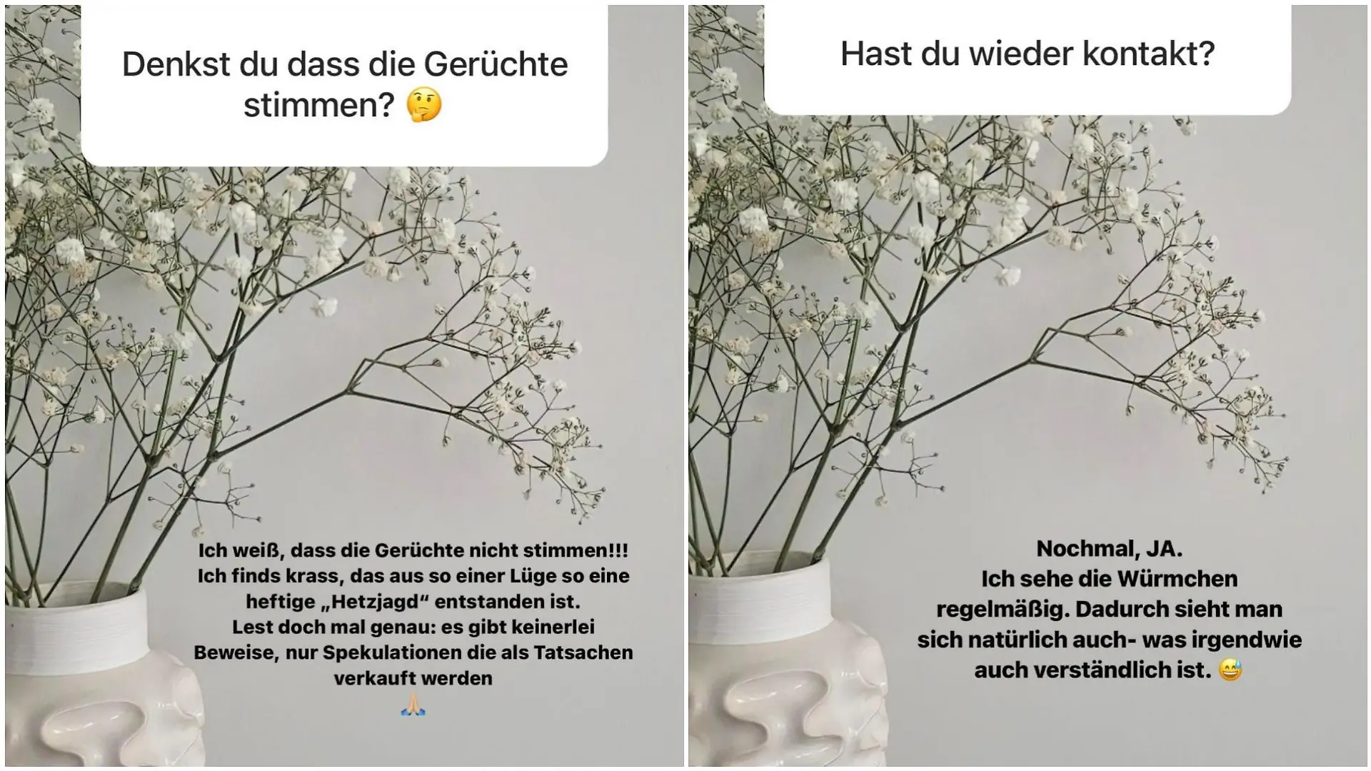 Amira Pochers On-Off-Freundin Evi meldet sich bei Instagram zu Wort.