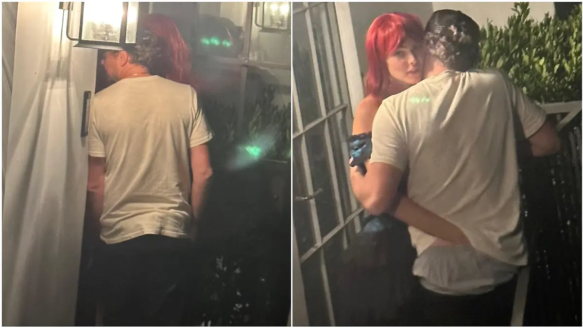 Leonardo DiCaprio und seine Freundin Vittoria Ceretti fummeln.