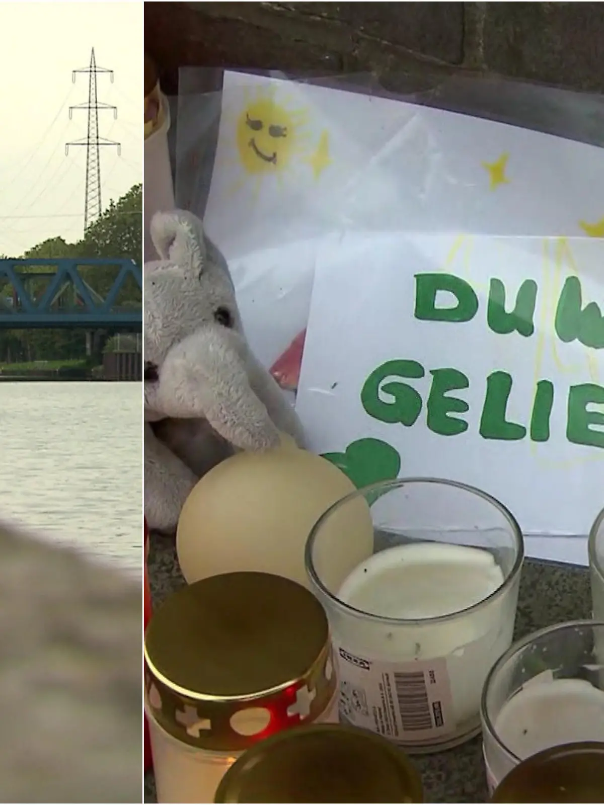 Der Vater des Kindes hatte am 6. Oktober auf einer Polizeiwache angegeben, die Leiche seiner Tochter mit Gewichten beschwert und in Oberhausen im Rhein-Herne-Kanal versenkt zu haben.