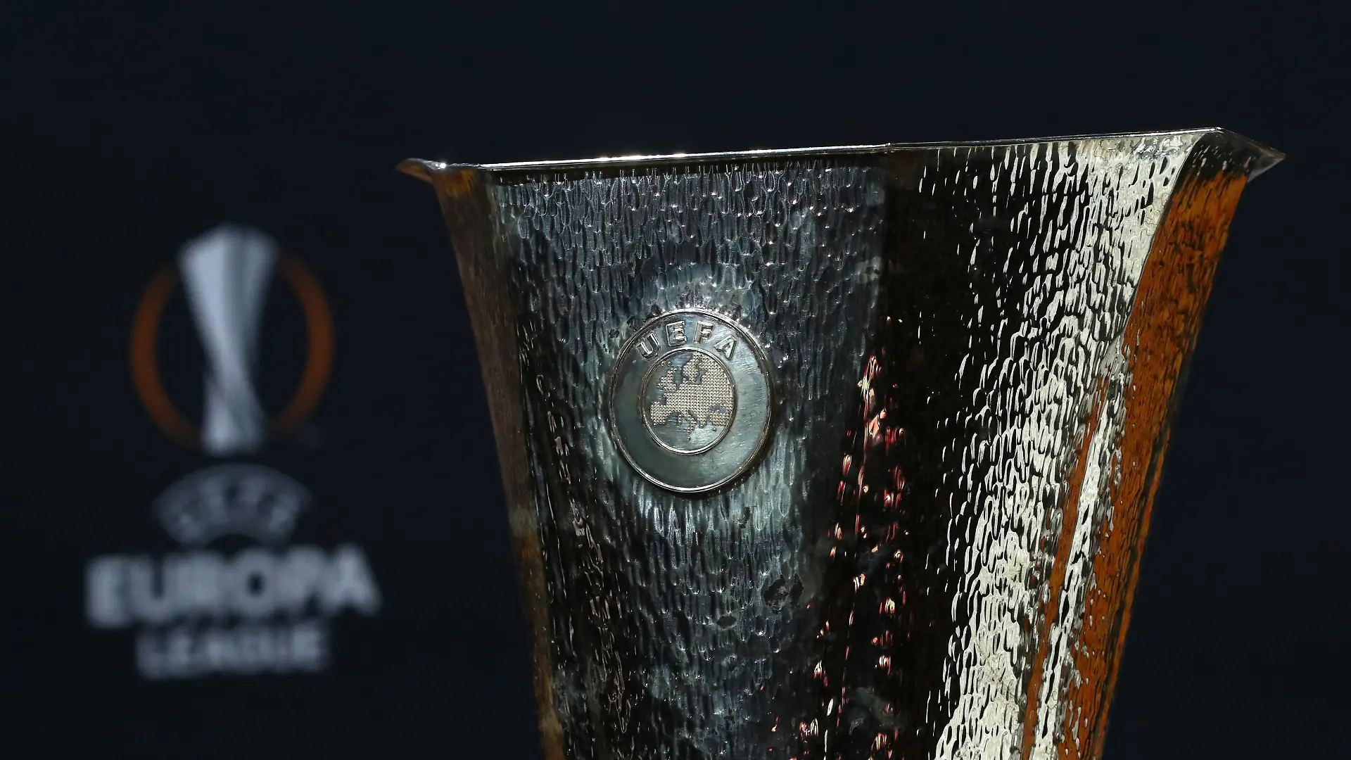 Soccer Football - Europa League - Round of 32 draw - Nyon, Switzerland - December 16, 2019   General view of the trophy before the draw   REUTERS/Denis Balibouse