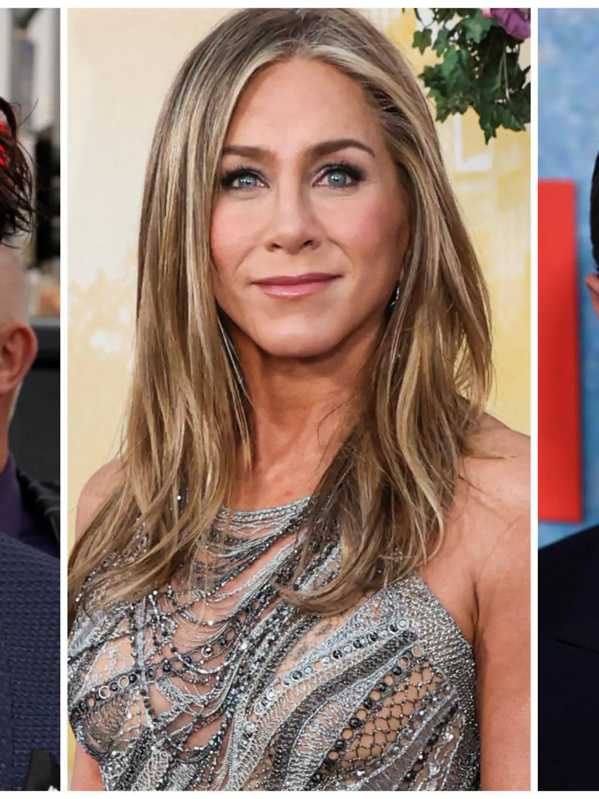 Johnny Depp, Jennifer Aniston und George Clooney  (Collage)