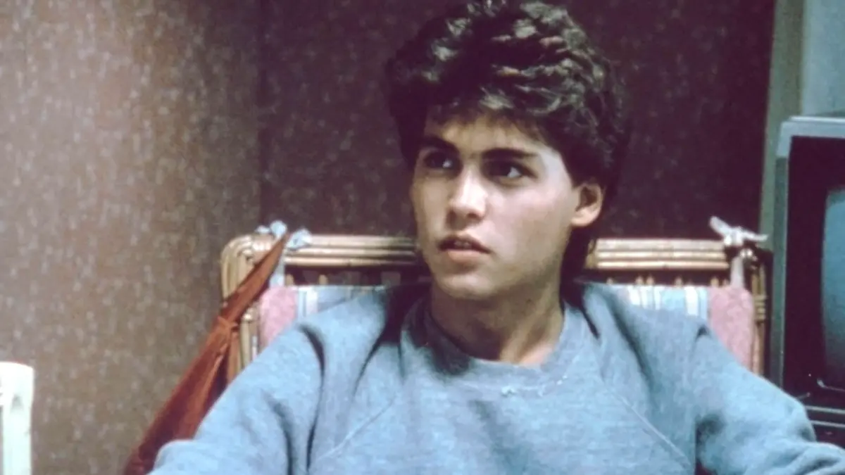 A NIGHTMARE ON ELM STREET, Johnny Depp, 1984. New Line Cinema/Courtesy Everett Collection New Line Cinema/Courtesy Everett Collection ACHTUNG AUFNAHMEDATUM GESCHÄTZT PUBLICATIONxINxGERxSUIxAUTxONLY Copyright: xNewxLinexCinema/CourtesyxEverettxCollectionx MSDNION EC003