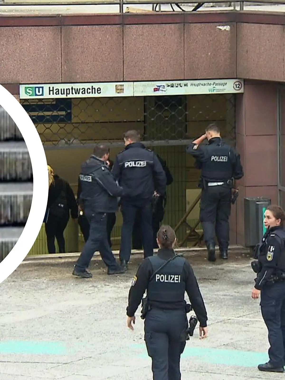 Der Großeinsatz an der Frankfurter Hauptwache legte den Berufsverkehr im ÖPNV am Dienstagmorgen lahm.