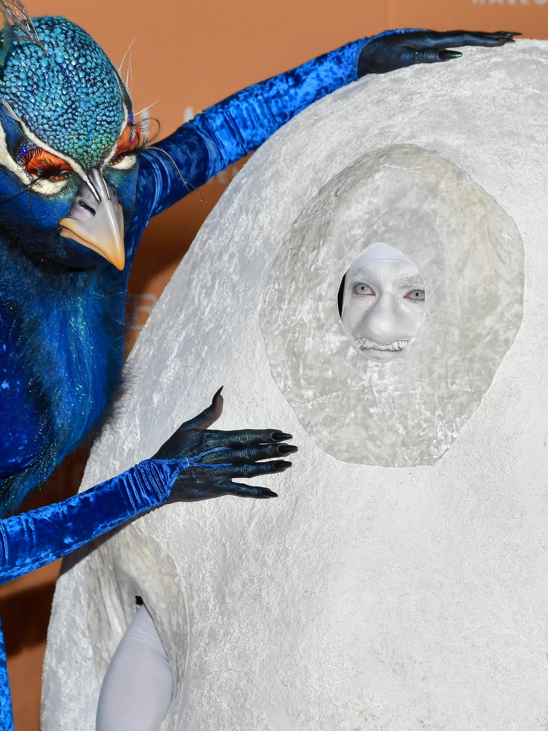 Heidi Klum und Tom Kaulitz in ihren Halloween-Kostümen 2023.