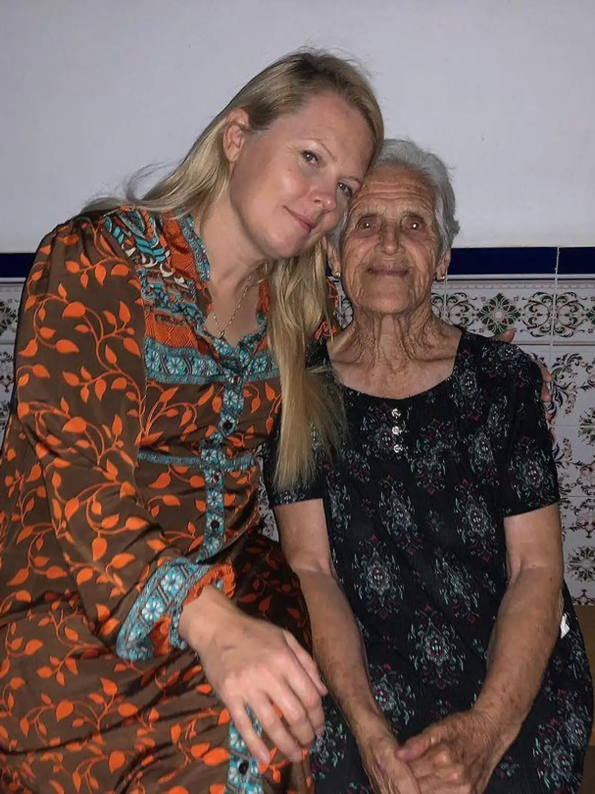 Waren ein Herz und eine Seele: Patricia Kelly mit ihre persönlichen Heldin Narcisa.