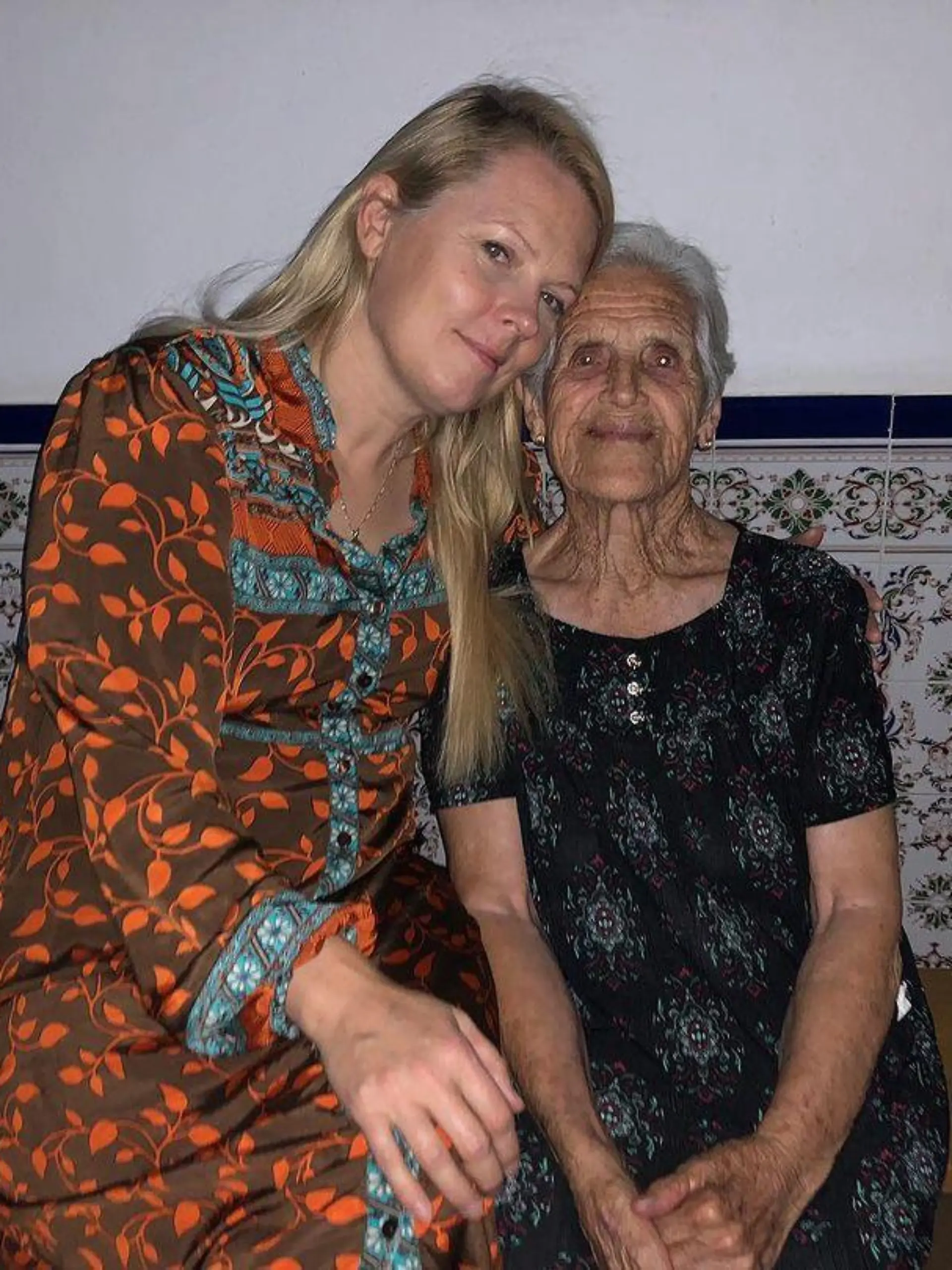 Waren ein Herz und eine Seele: Patricia Kelly mit ihre persönlichen Heldin Narcisa.