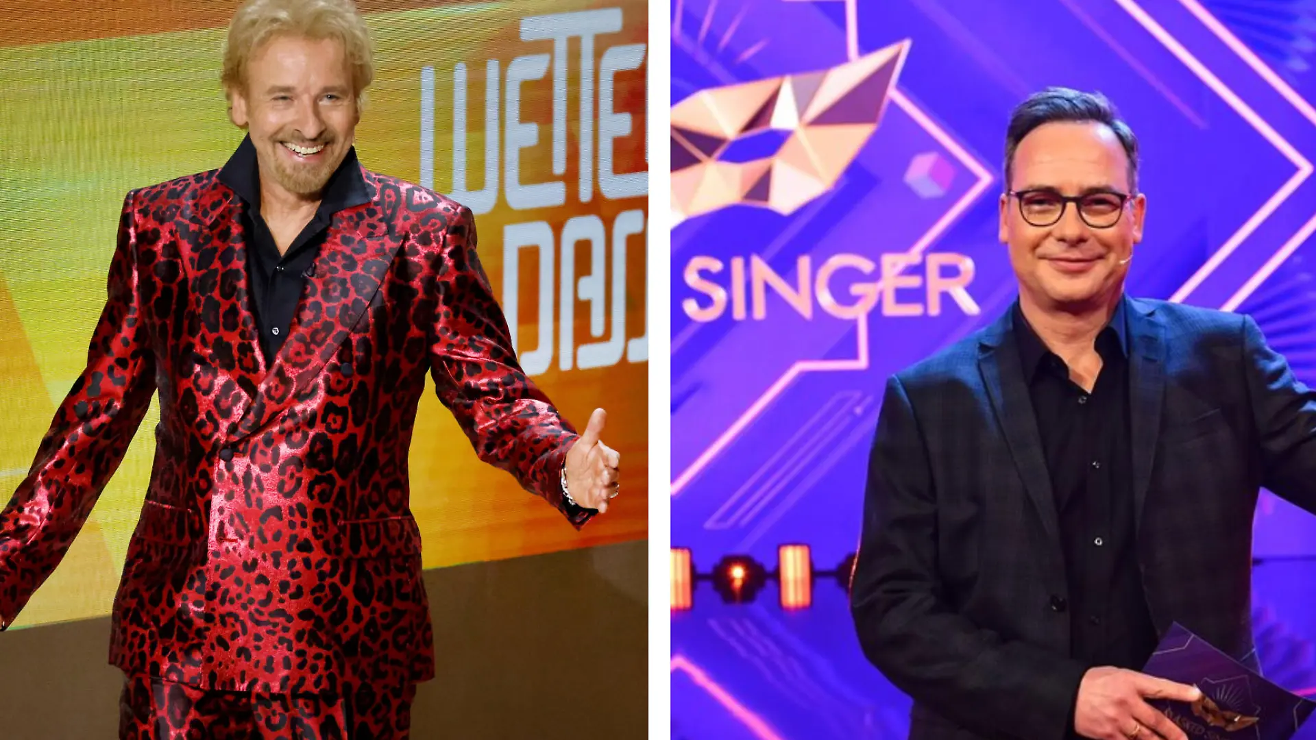 Thomas Gottschalk moderiert am 25. November zum letzten Mal "Wetten, dass...?" - Matthias Opdenhövel muss mit seiner "Masked Singer"-Show darum ausweichen.