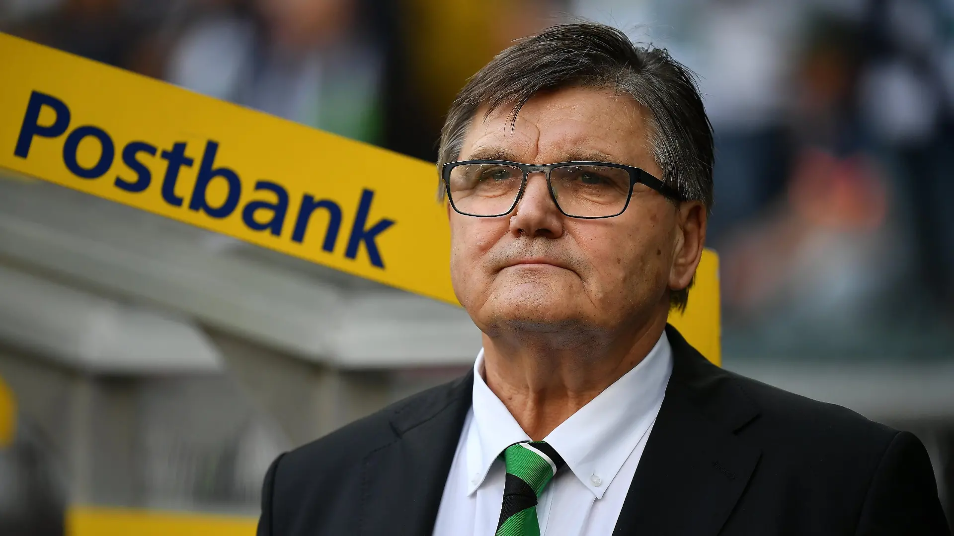 Moenchengladbach, Borussia Park, 07.04.19, 1.Bundesliga - 28.Spieltag: Borussia Moenchengladbach - Werder Bremen Bild: Hans Meyer (PrÃ_sidiumsmitglied Gladbach)