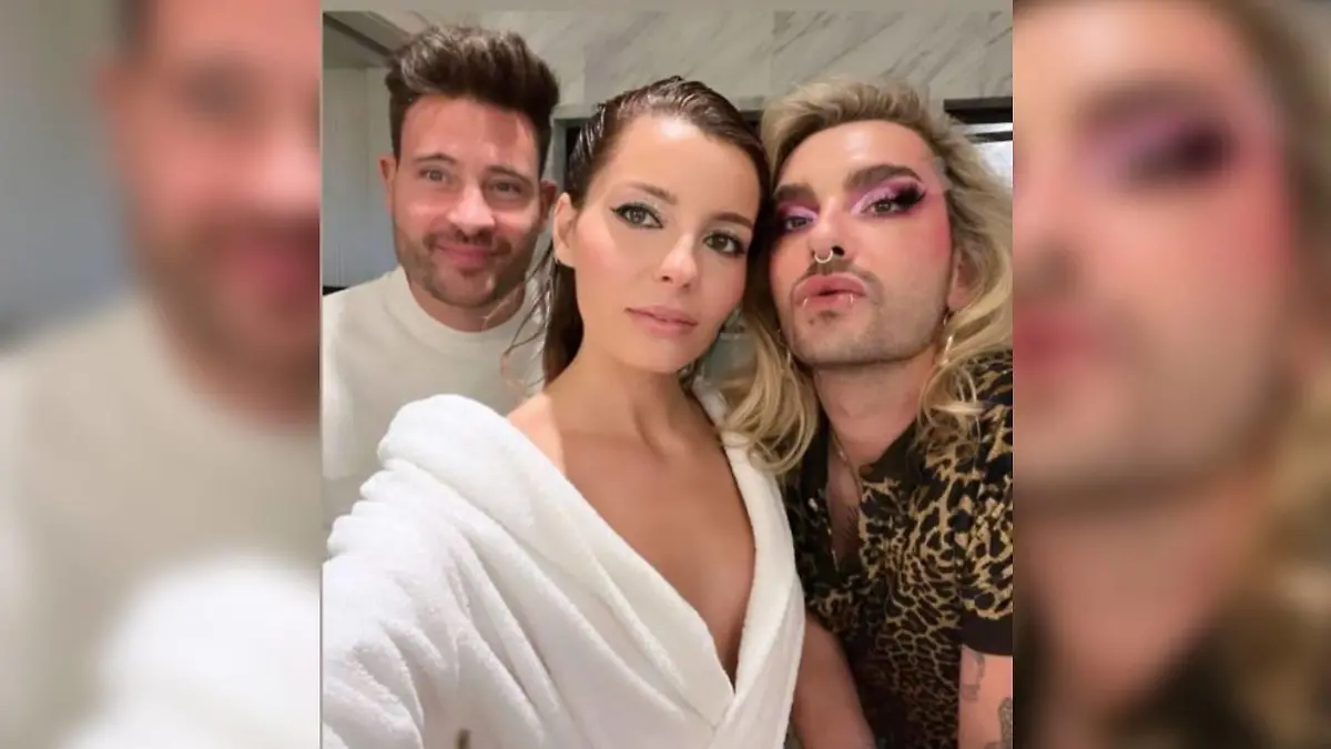 Marc Eggers, Sara Alviti und Bill Kaulitz rocken zusammen die Vorbereitungen für Heidi Klums Halloweenparty.