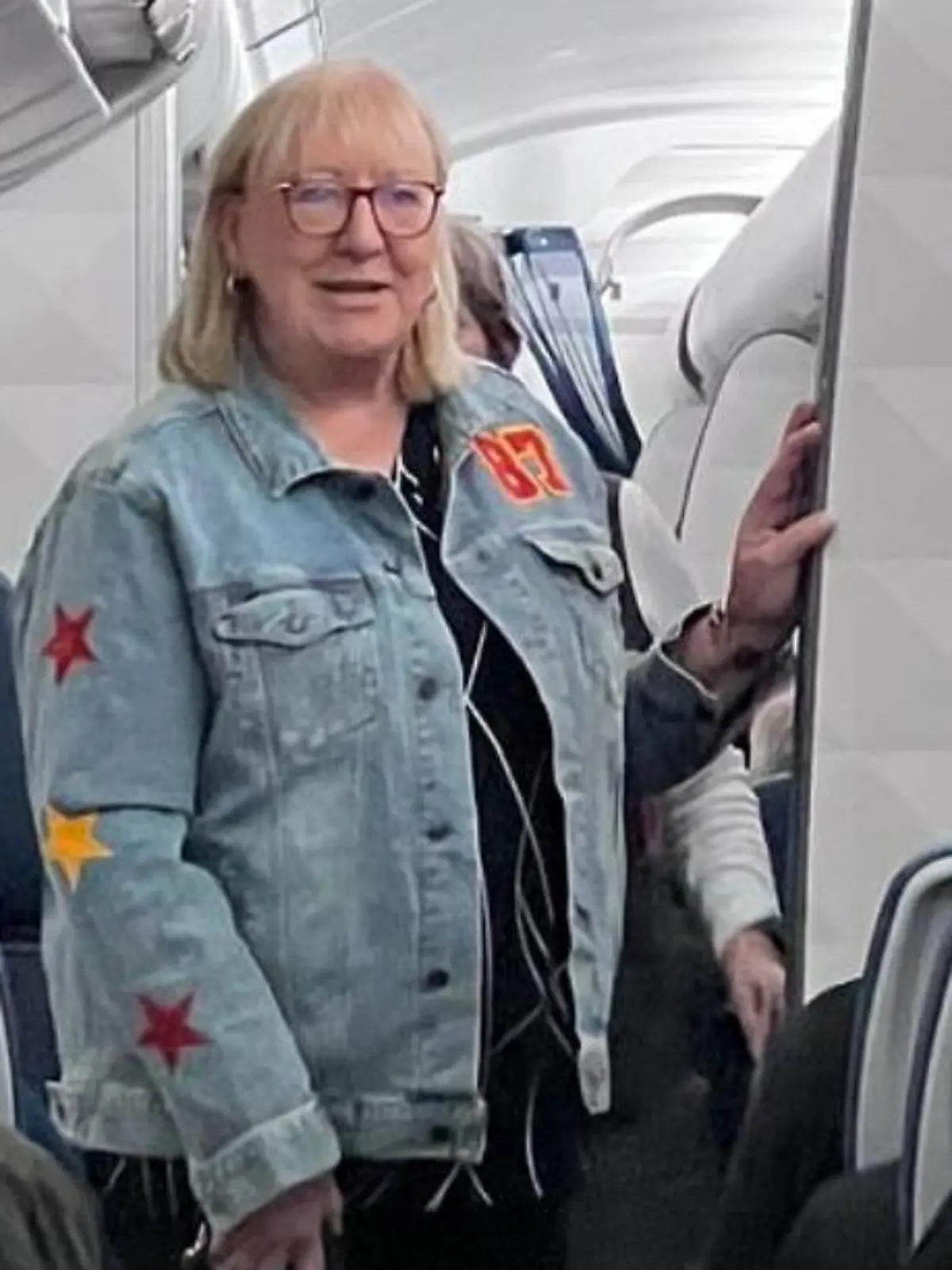 Donna Kelce, Mutter von NFL-Star Travis, auf dem Weg nach Deutschland