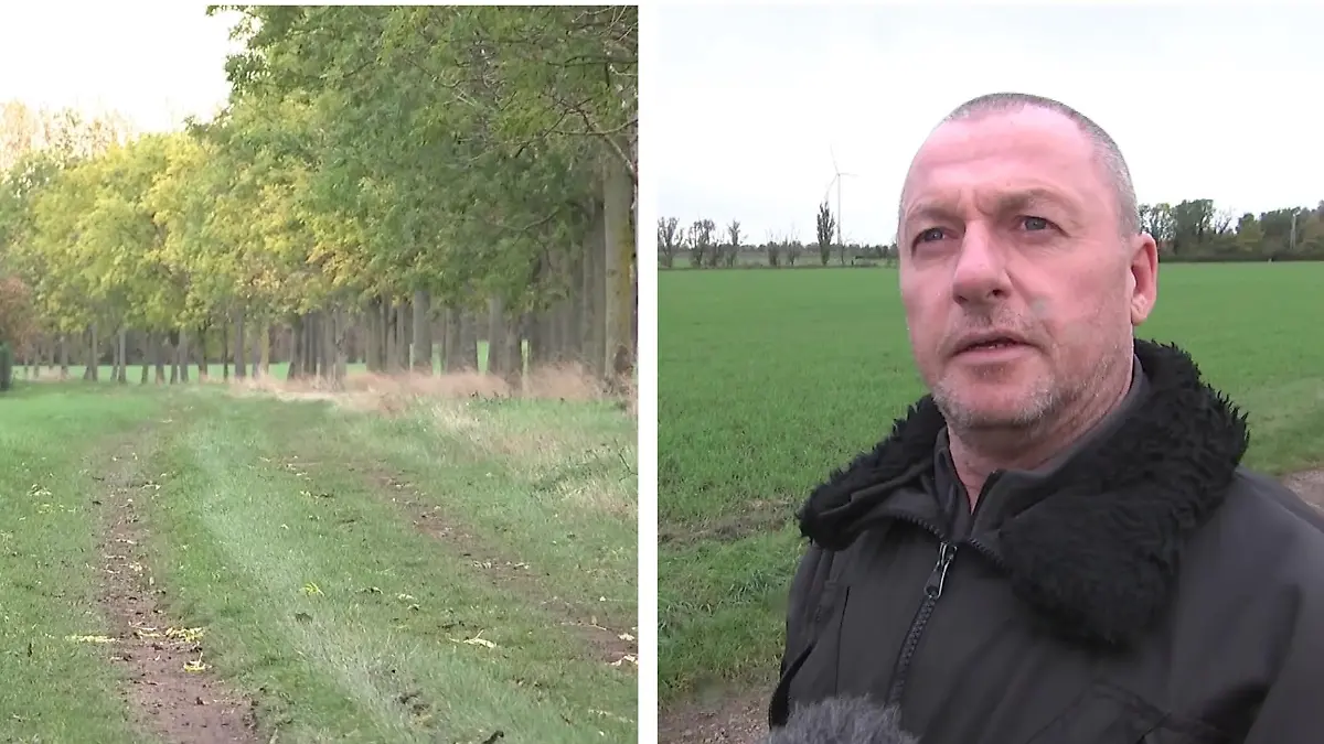 Nach dem Leichenfund eines 49-jährigen Mannes in Sietzsch (Sachsen-Anhalt) sind Anwohner wie Thomas Bernstein schockiert.