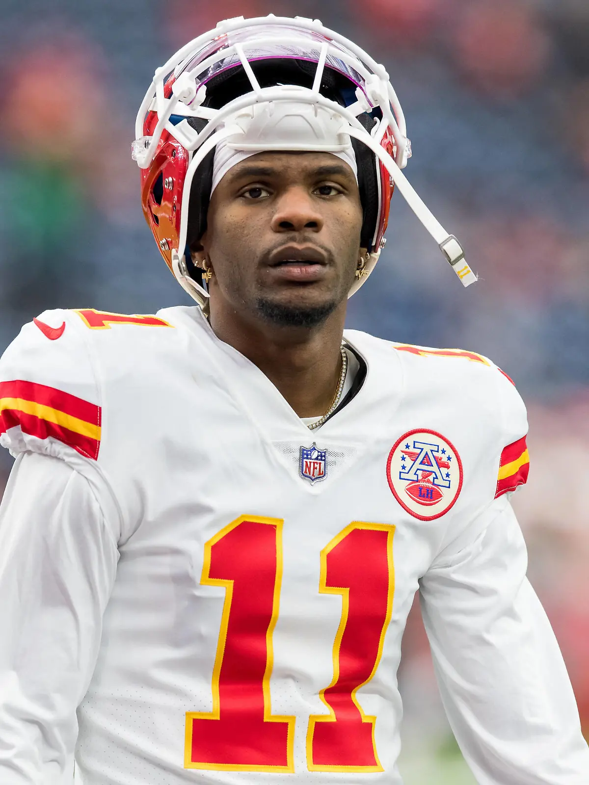 December 18, 2022: Kansas City Chiefs wide receiver Marquez Valdes-Scantling 11 prior to a game between the Kansas City Chiefs and the Houston Texans in Houston, TX. .. /CSM USA - ZUMAc04_ 20221218_zaf_c04_149 Copyright: xTraskxSmithx 