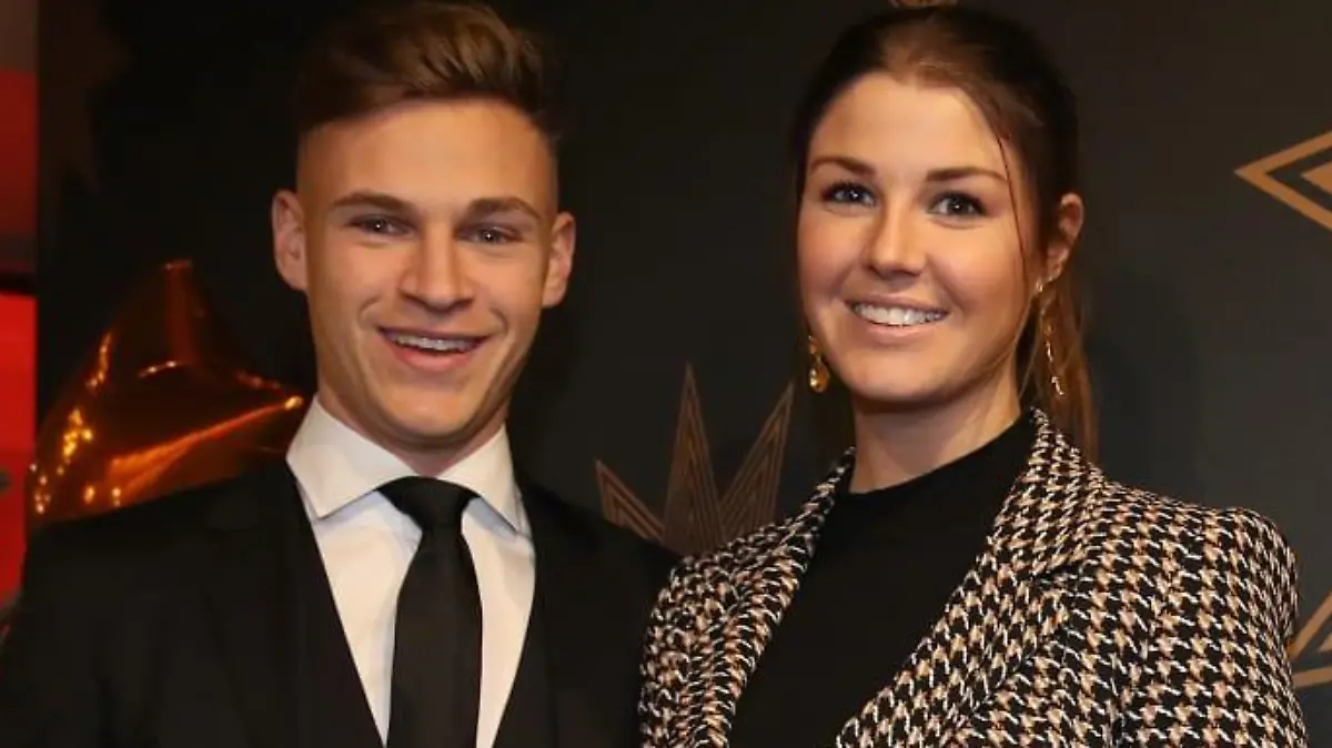 Joshua Kimmich und Lina Meyer