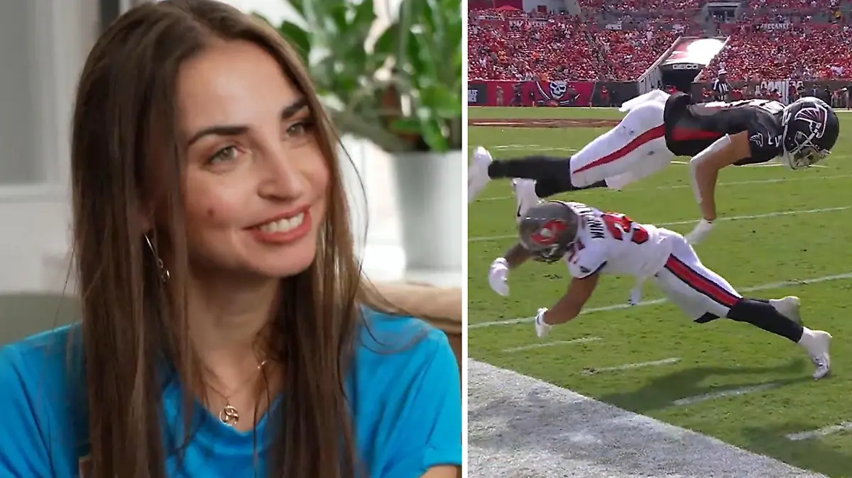 Football? „Let's  Dance“-Profitänzerin Ekaterina Leonova hat angeblich keine Ahnung. Aber wer sie kennt, weiß: Sie fuchst sich da rein!