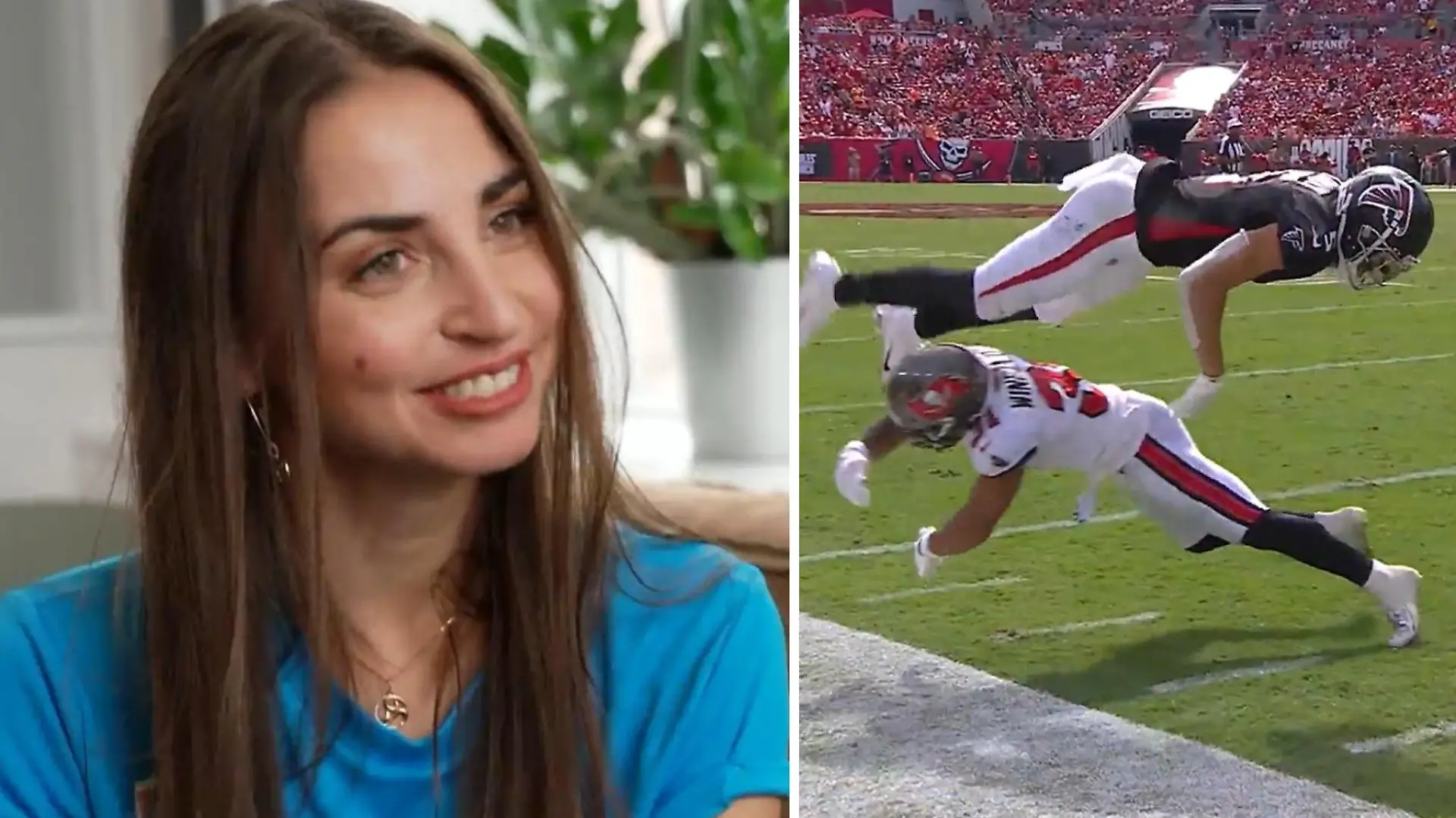 Football? „Let's Dance“-Profitänzerin Ekaterina Leonova hat angeblich keine Ahnung. Aber wer sie kennt, weiß: Sie fuchst sich da rein!