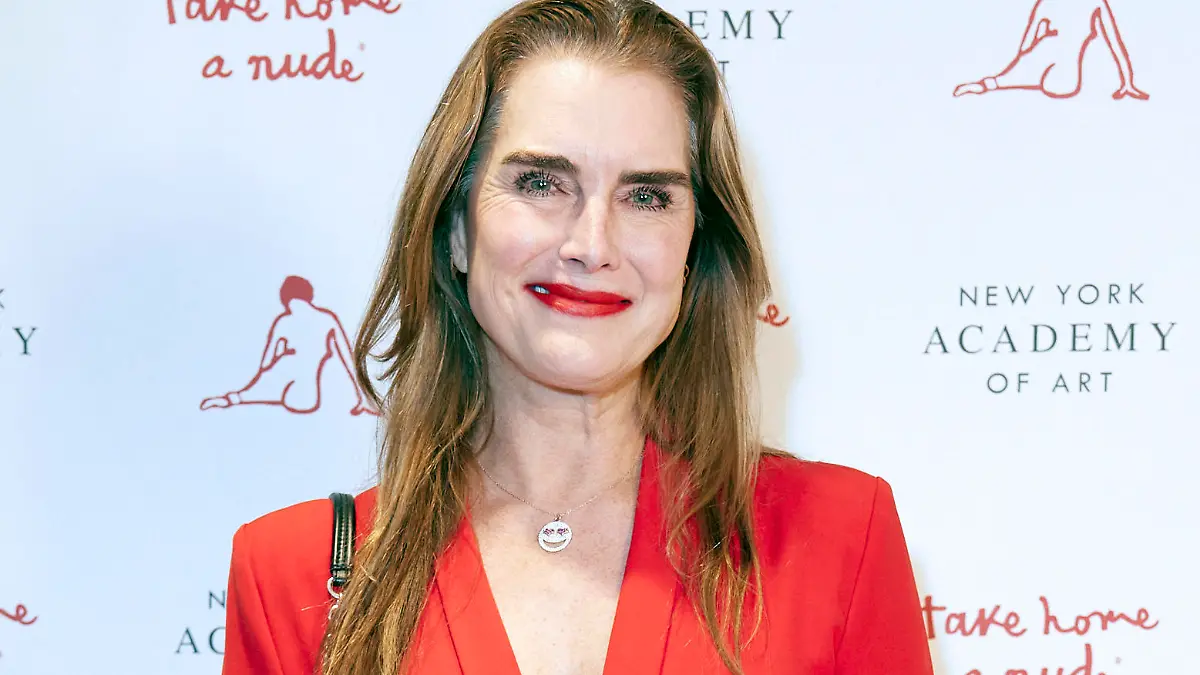 October 16, 2023, New York, New York, USA: Brooke Shields attends The New York Academy of Art, Honoring Salman Toor at Take Home a Nude Art Auction and Party at Sotheby's in New York. (Credit Image: © Photo Image Press via ZUMA Press Wire)