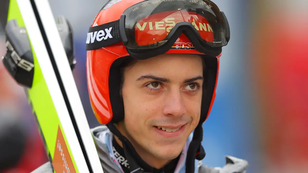 Ski jumping, Skispringen, Ski, nordisch - FIS WC Bischofshofen BISCHOFSHOFEN,AUSTRIA,05.JAN.23 - NORDIC SKIING, SKI JUMPING - FIS World Cup, Four Hills Tournament, large hill, qualification. Image shows Constantin Schmid GER. PUBLICATIONxNOTxINxAUTxSUIxSWE GEPAxpictures/xThomasxBachun