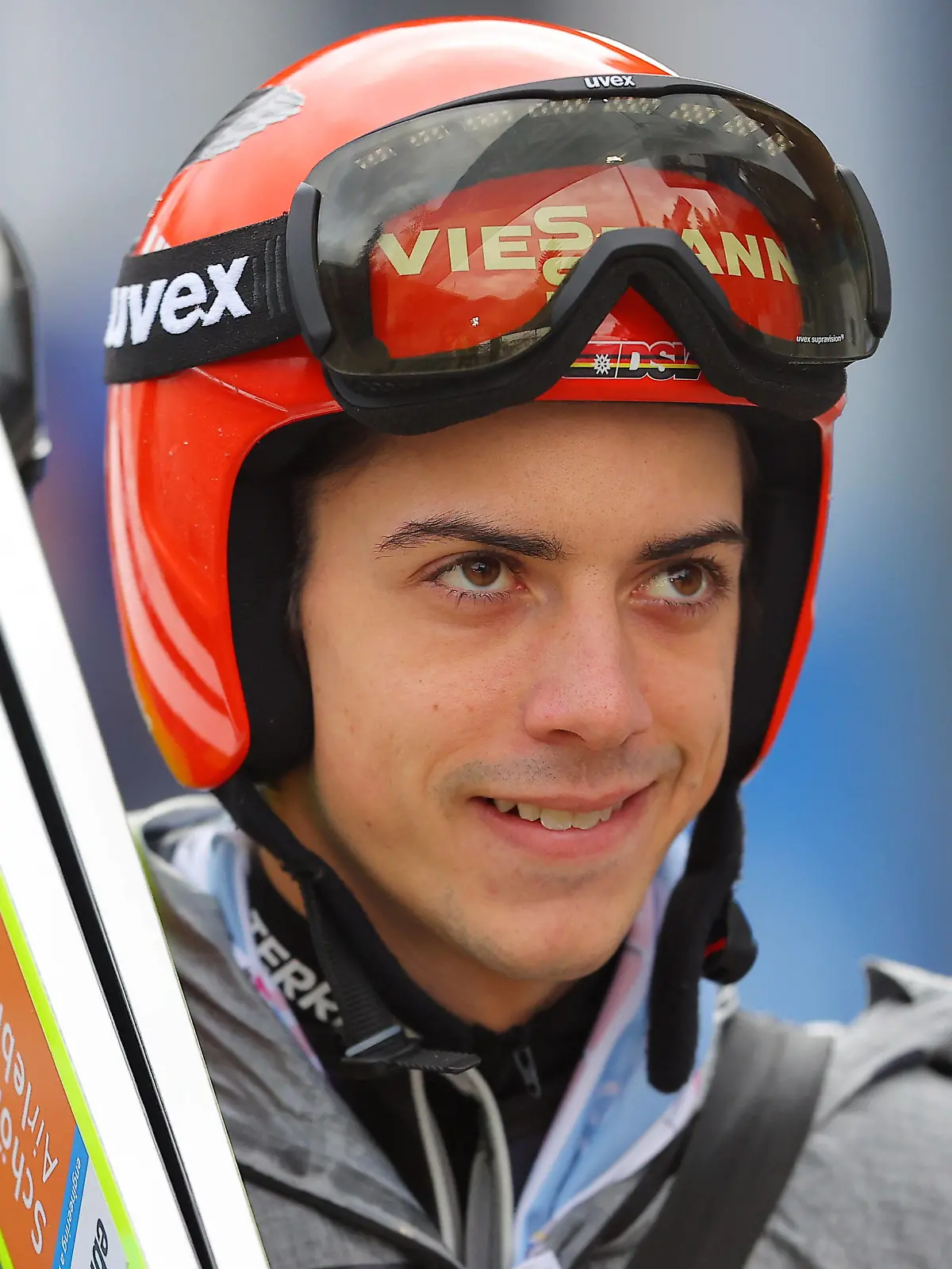 Ski jumping, Skispringen, Ski, nordisch - FIS WC Bischofshofen BISCHOFSHOFEN,AUSTRIA,05.JAN.23 - NORDIC SKIING, SKI JUMPING - FIS World Cup, Four Hills Tournament, large hill, qualification. Image shows Constantin Schmid GER. PUBLICATIONxNOTxINxAUTxSUIxSWE GEPAxpictures/xThomasxBachun