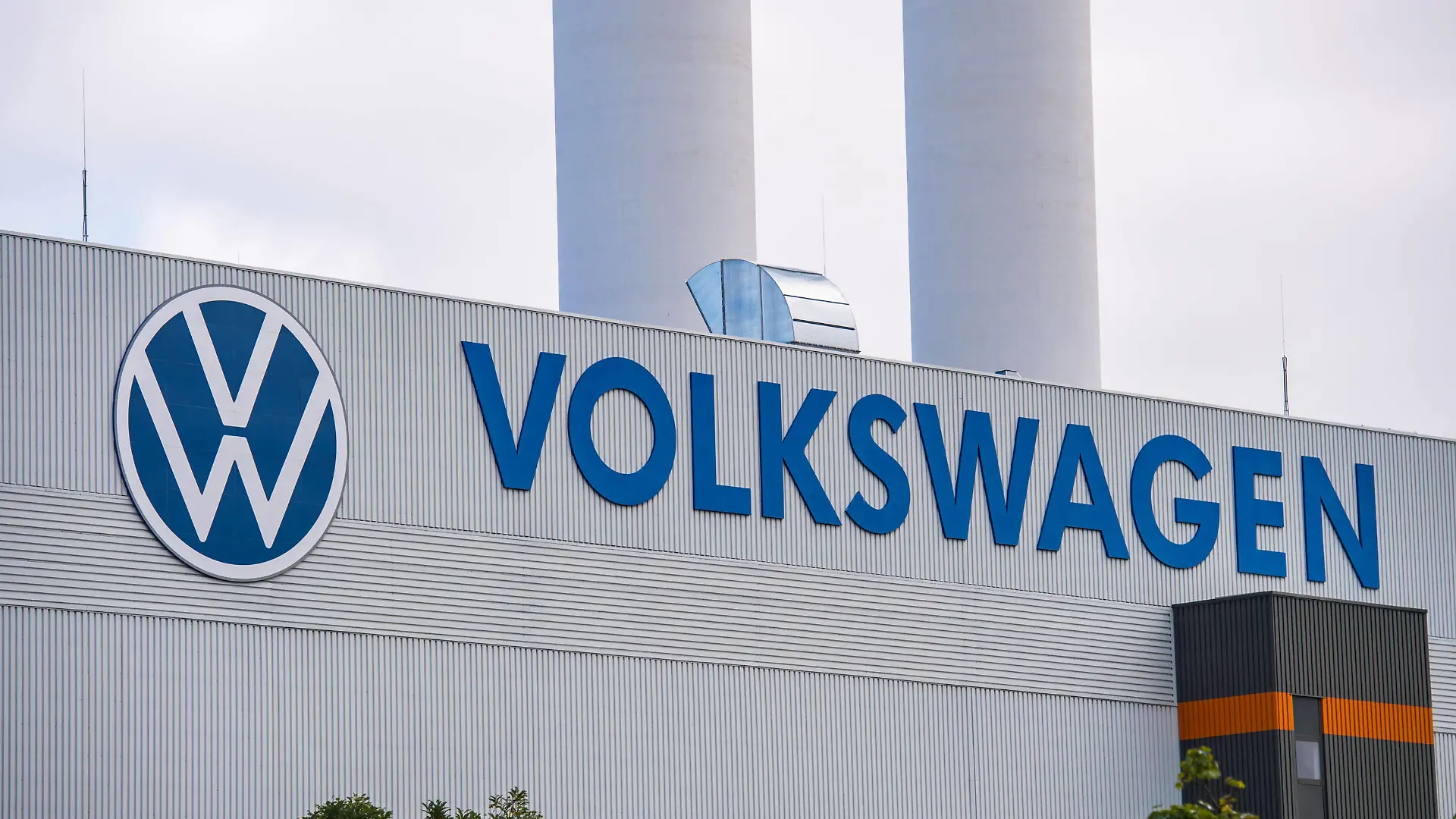 Das Volkswagen-Werk in Zwickau. *** The Volkswagen plant in Zwickau