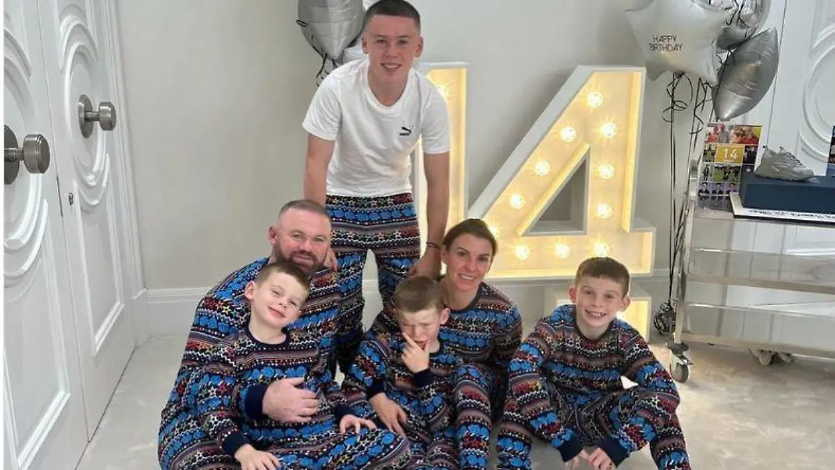 Pyjama-Party bei Wayne und Coleen Rooney
