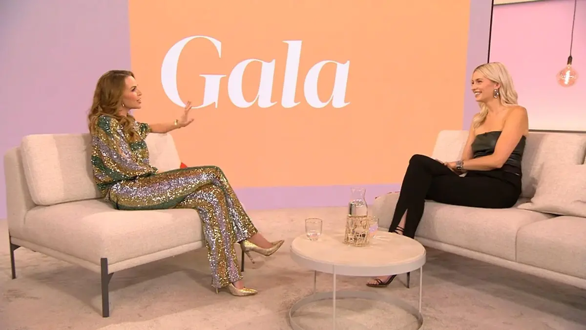 Annika Lau und Lena Gercke im Talk