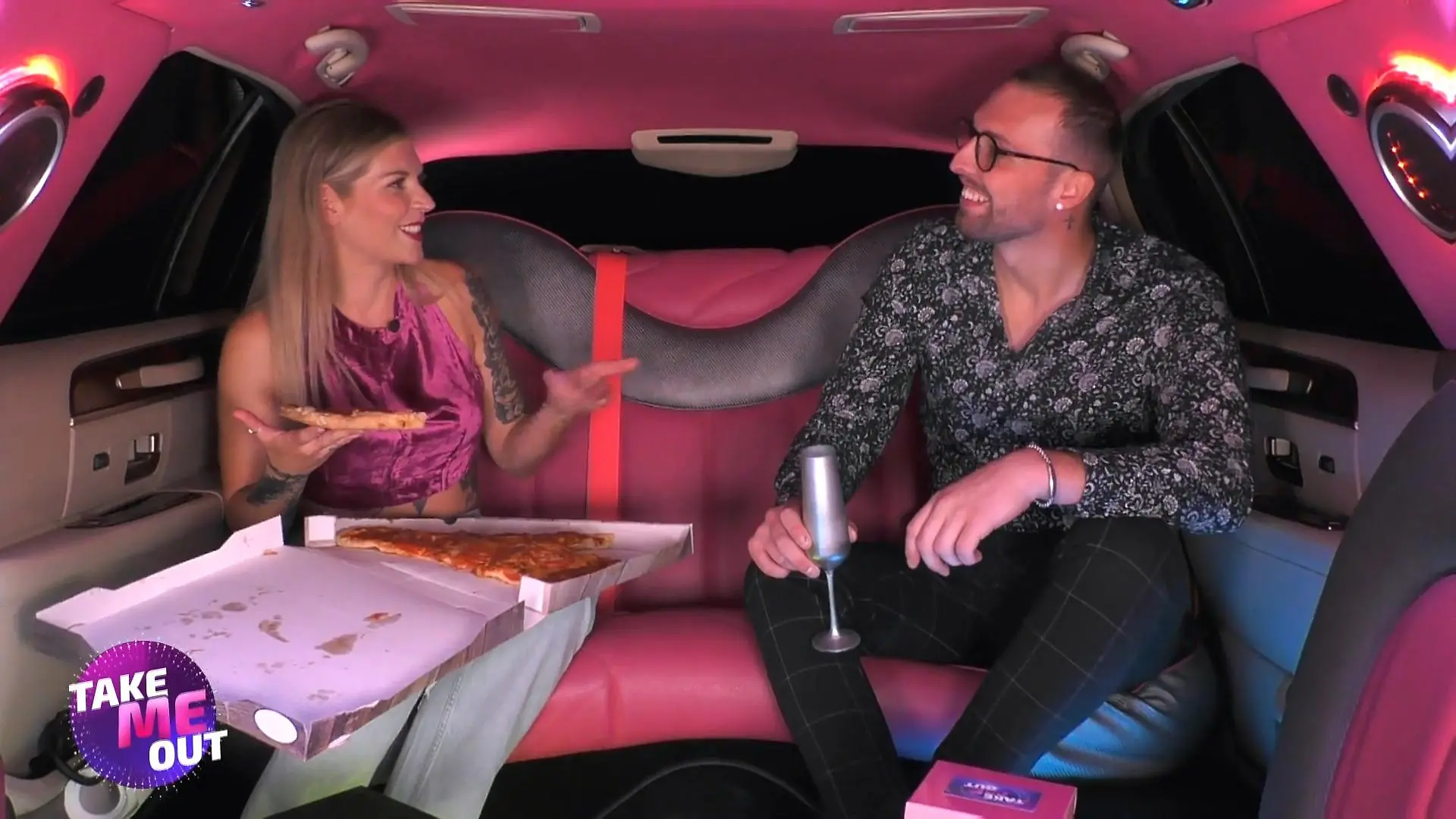 So schnell werden Träume wahr: Ines & Julian kriegen Pizza! Exklusives "Take Me Out"-Limo-Date