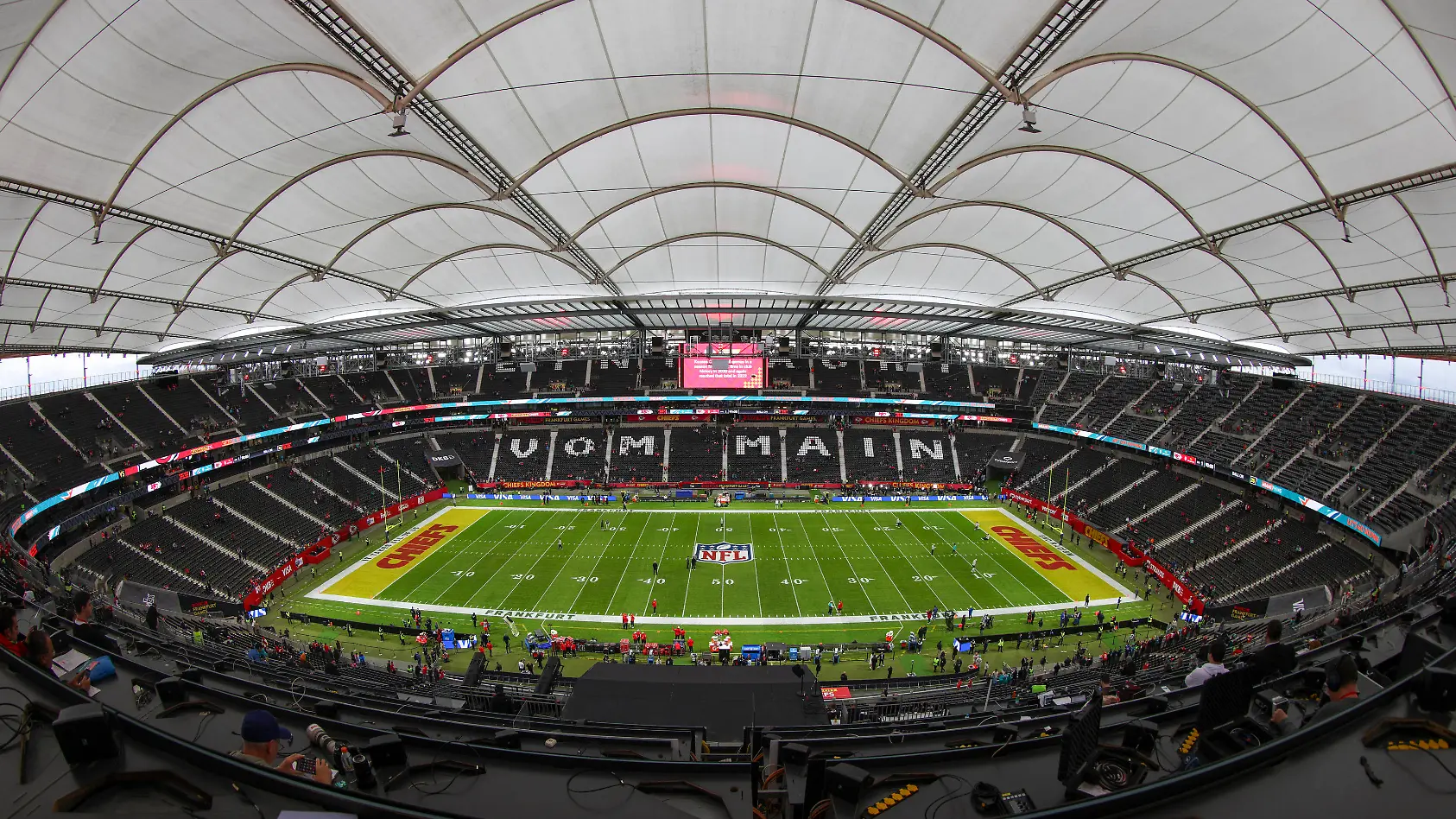 Aus Fußball-Stadion wird NFL-Stadion