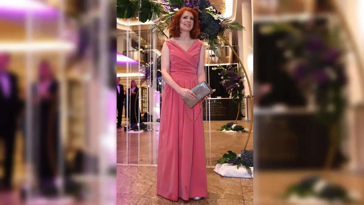 Monica Lierhaus beim Deutschen Sportpresseball.