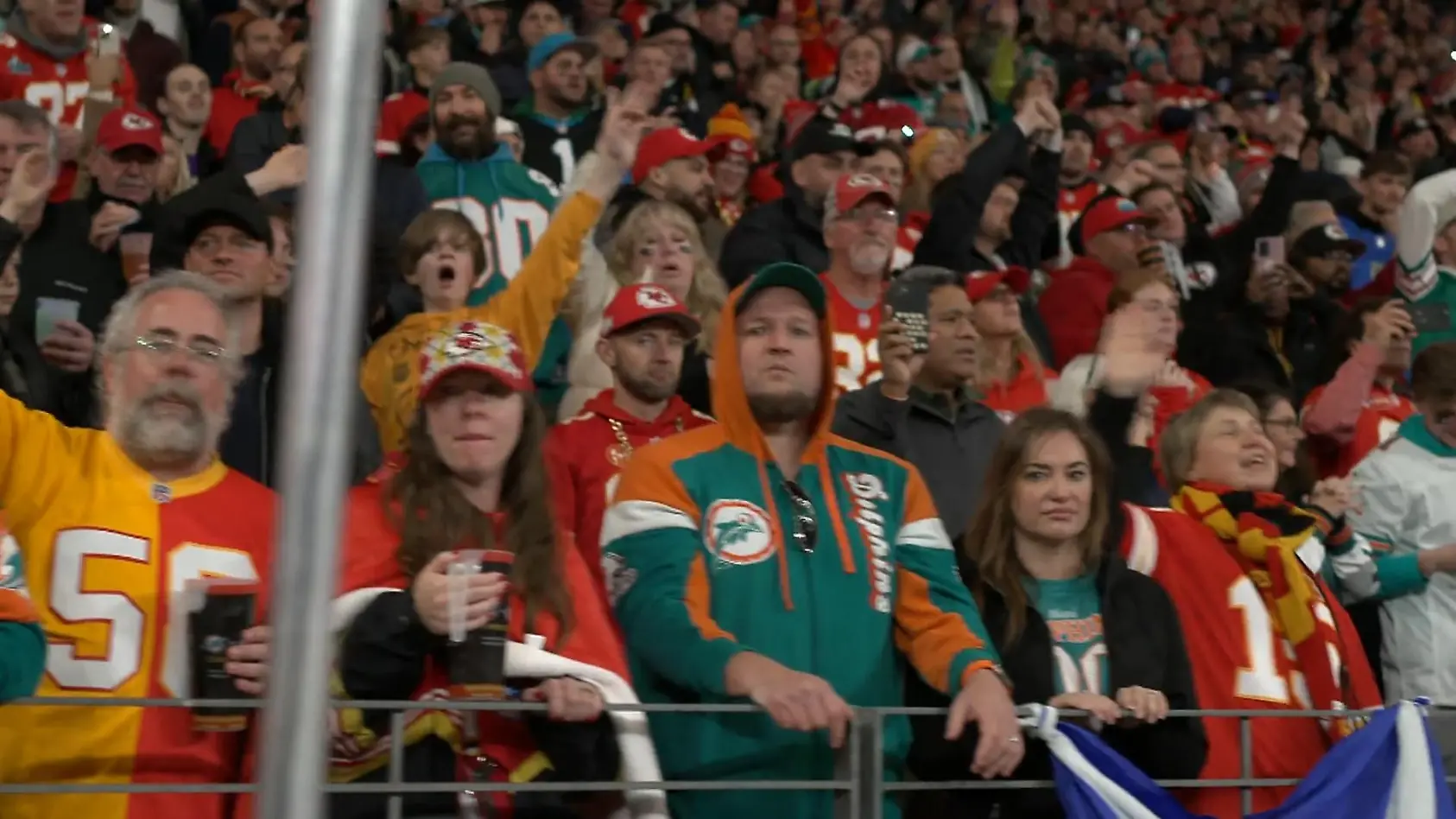 Das Stadion singt „Country Roads"