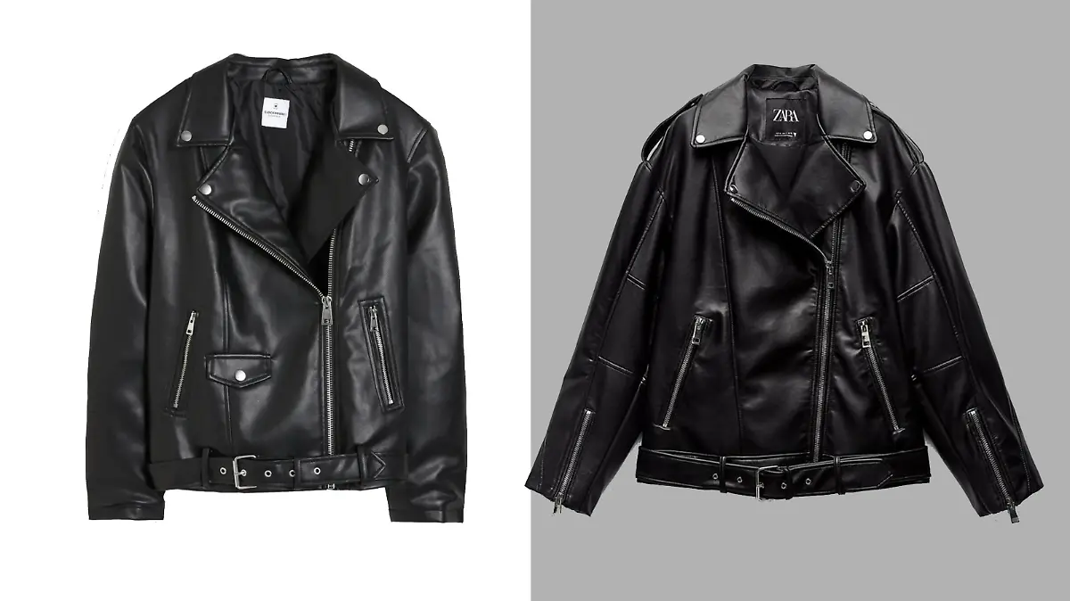 C&A und Zara bieten Lederjacke an.