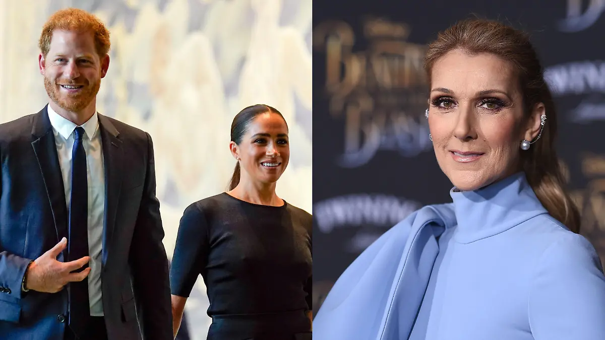 Prinz Harry, Herzogin Meghan und Céline Dion besuchten das Konzert von Katy Perry in Las Vegas.