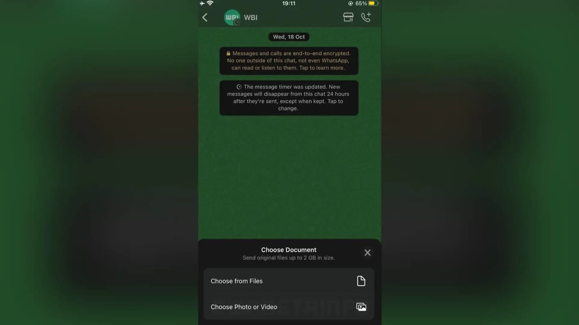 Neues WhatsApp-Update Bilder und Videos als Dokumente verschicken.