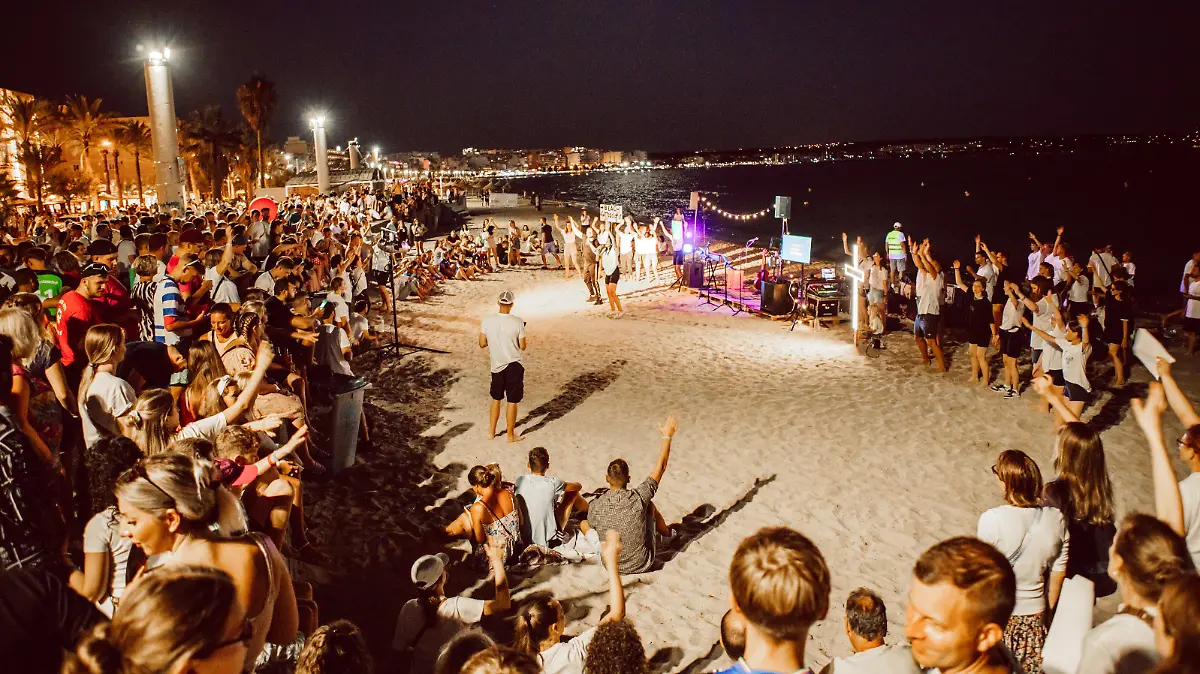 Gottesdienste am Mallorca-Strand