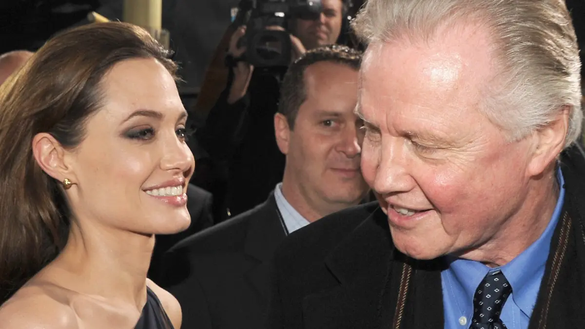 Vater Jon Voight und Tochter Angelina Jolie