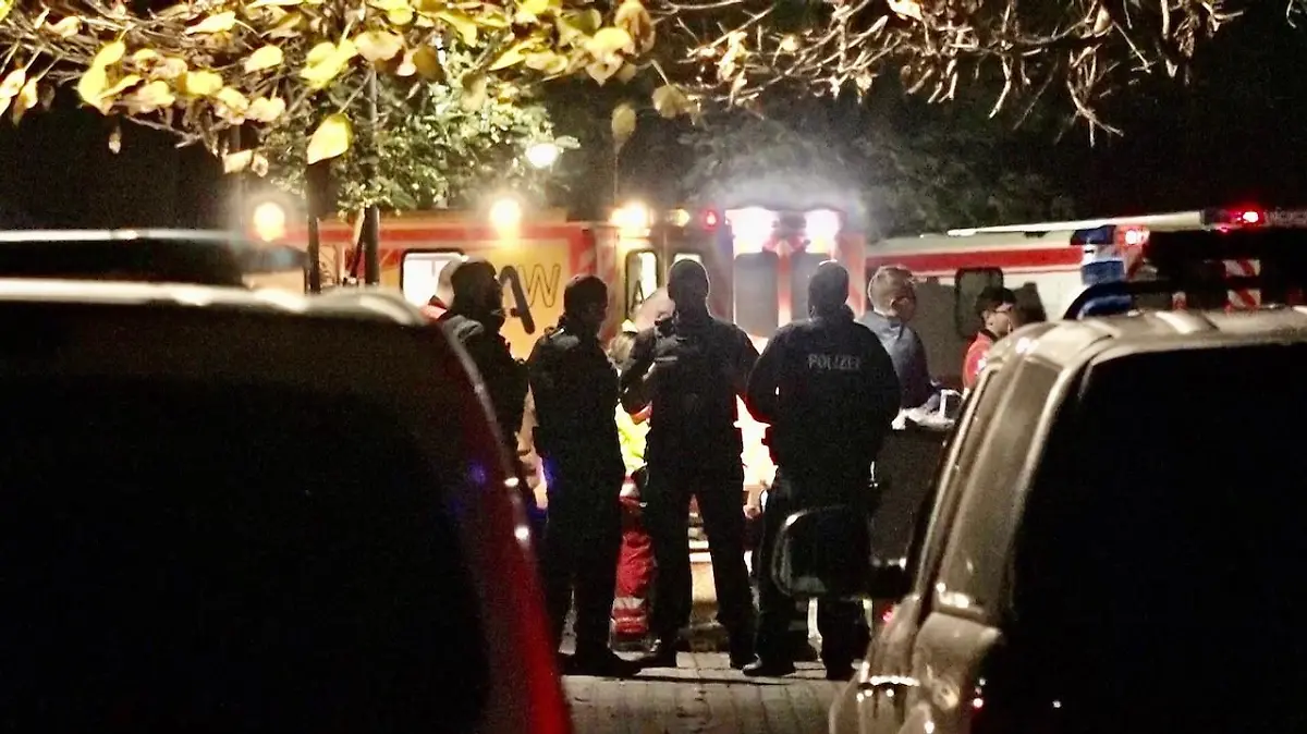 SEK-Einsatz in Wiesbadener Stadtteil Mainz-Kastel.