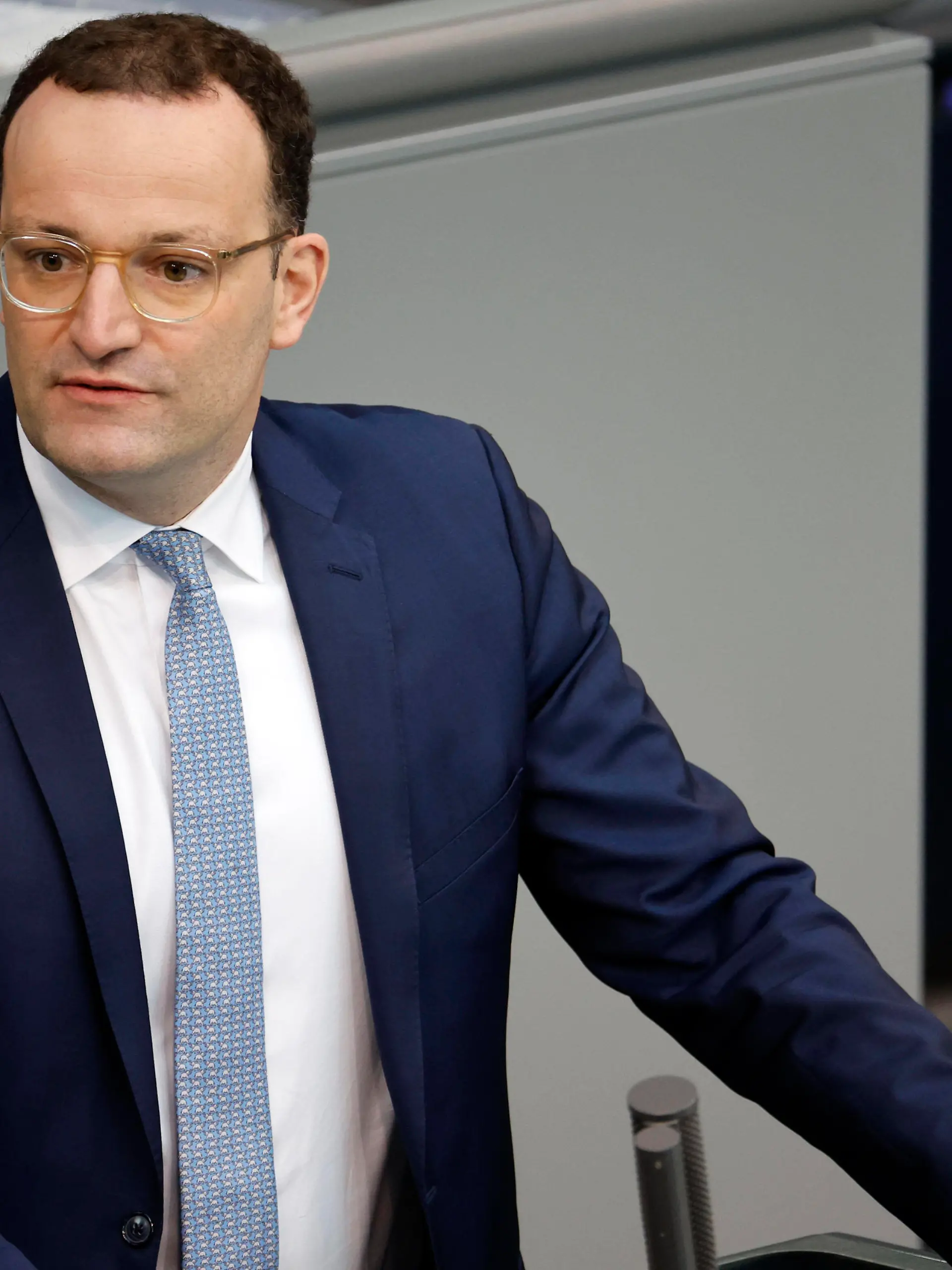  Jens Spahn in der 62. Sitzung des Deutschen Bundestages im Reichstagsgebäude. Berlin, 19.10..2022 *** Jens Spahn at the 62 session of the German Bundestag in the Reichstag building Berlin, 19 10 2022. Foto:xJ.xMWx/xFuturexImage
