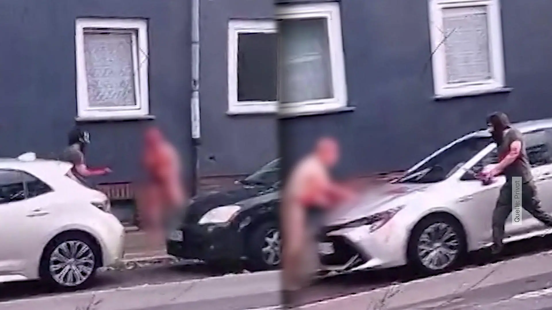 Täter jagt halbnackten Mann Messerangriff in Recklinghausen