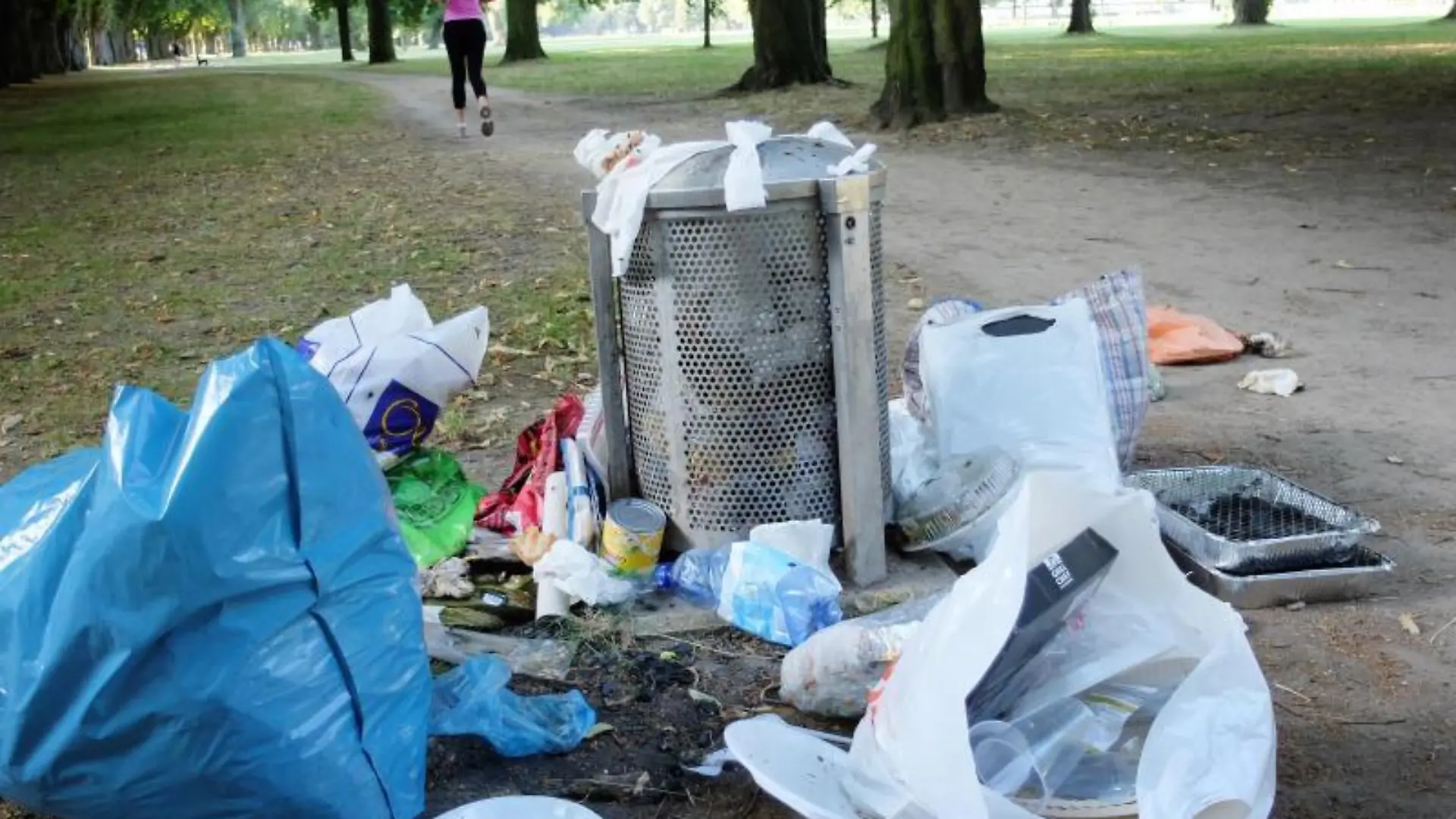 Picknickmüll