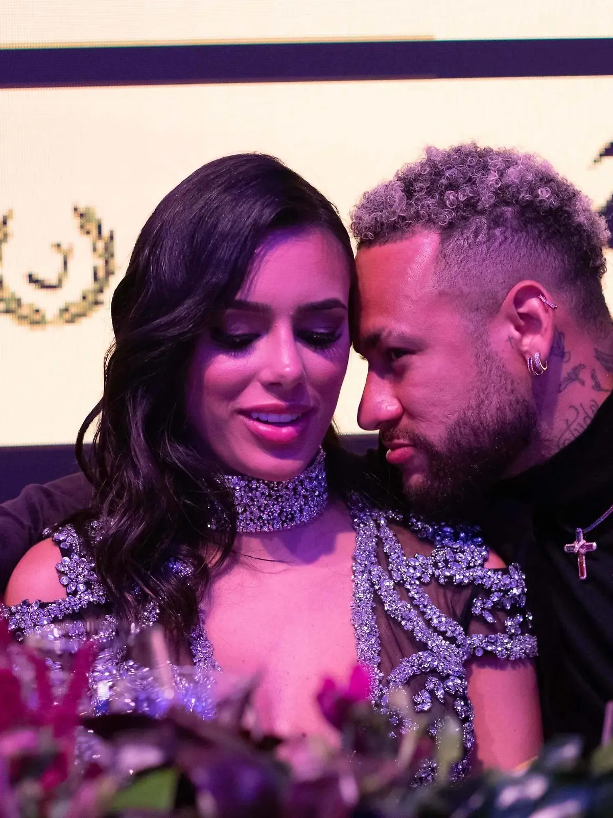 SAO PAULO SP, 06/22/2023 - Archive - BENEFICIAL EVENT / NEYMAR JR INSTITUTE - Neymar Jr e Bruna Biancardi at the Third Edition of the Neymar Jr Auction held at Club Monte Libano, on the night of this Thursday 22. Sao Paulo Brasil Copyright: xGustavoxMottax