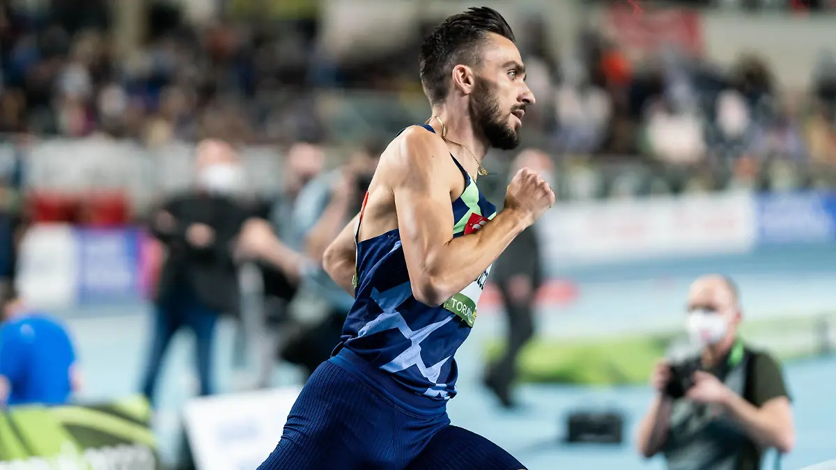 TORUN 22.02.2022 TORUN ARENA . HALOWY MITYNG LEKKOATLETYCZNY ORLEN COPERNICUS CUP 2022 . INDOOR GOLD TOUR . NZ ADAM KSZCZOT . FOT MIKOLAJ ZACHAROW NEWSPIX --- Newspix.pl PUBLICATIONxNOTxINxPOL CopernicusCupMZ20220222_291 