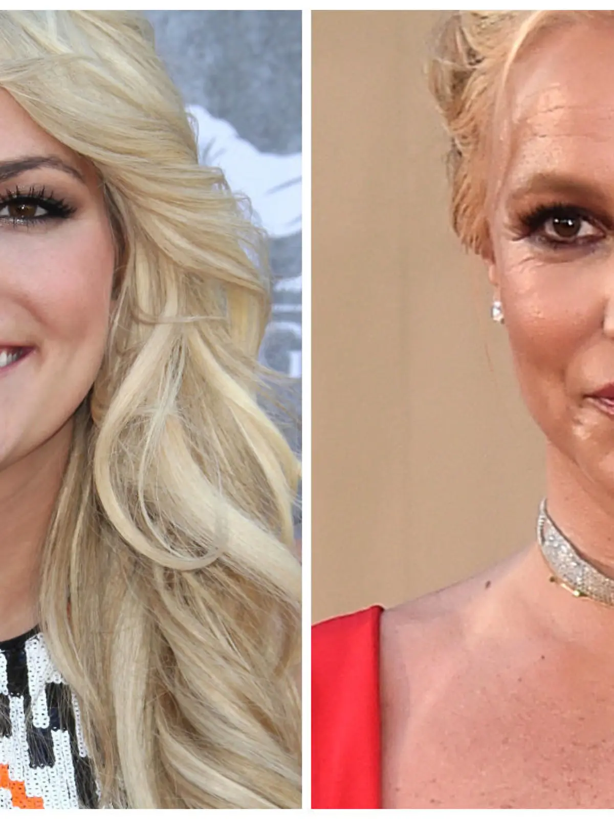 Jamie Lynn Spears  und Britney Spears (Collage)