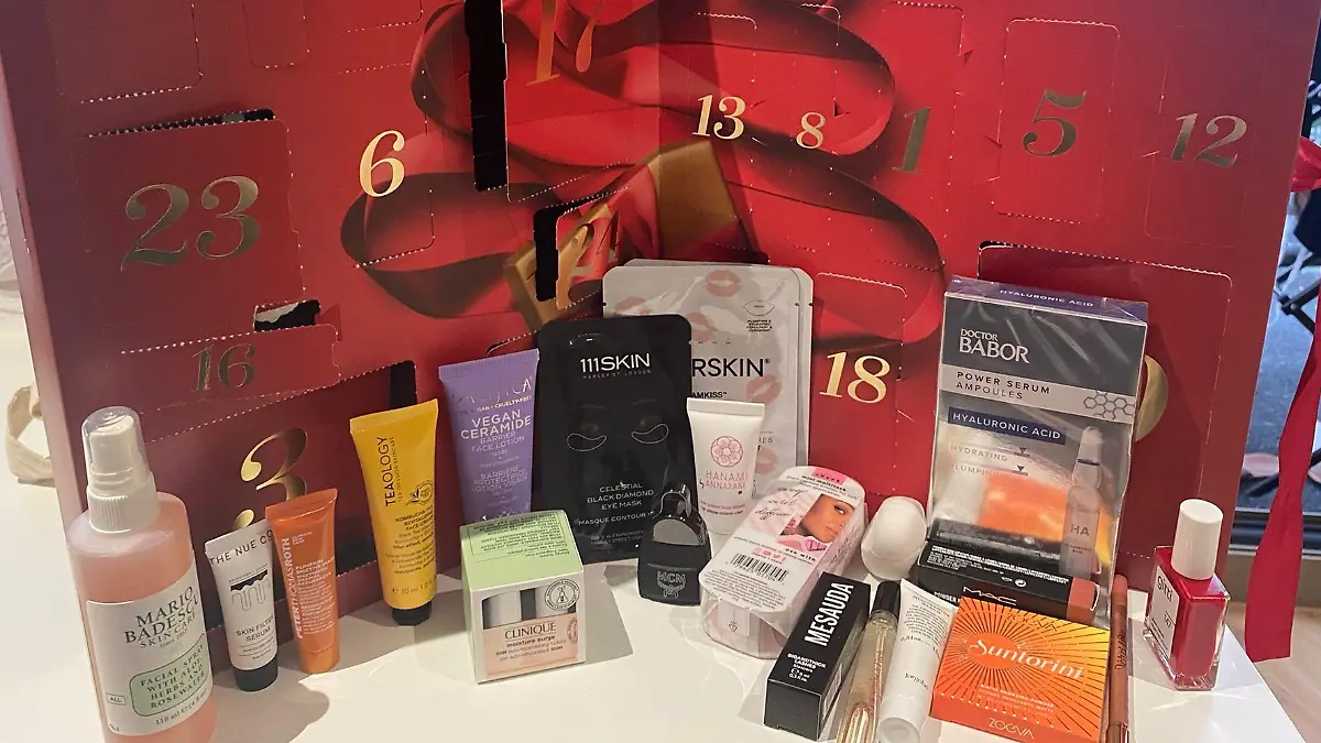 Insgesamt sind 24 Beauty-Highlights im Kalender enthalten.