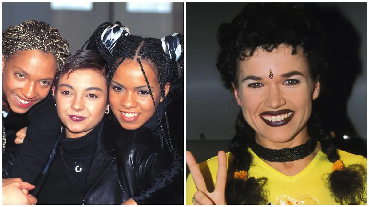 Ricarda Wältken und Anke Engelkes Parodie des Tic Tac Toe-Stars. (Collage)