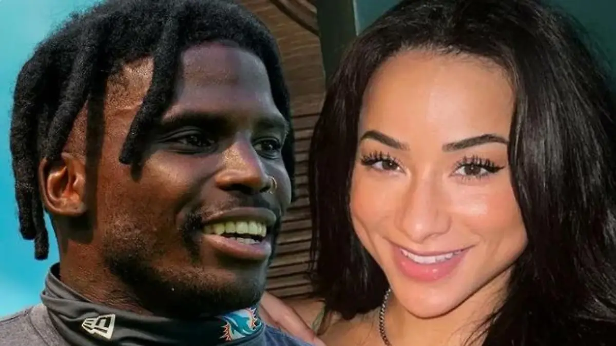 Tyreek Hill und seine Frau Keeta Vaccaro