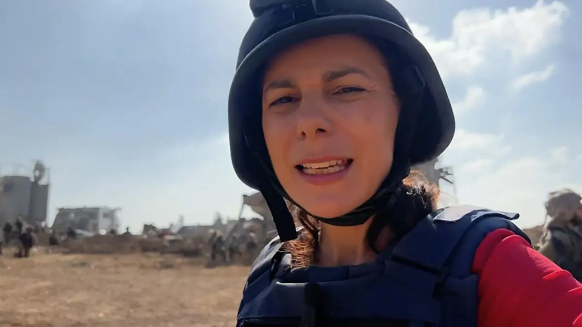 "So viel Zerstörung, so viel Leid, das tut schon echt weh" RTL-Reporterin Rachel Blufarb im Gazastreifen