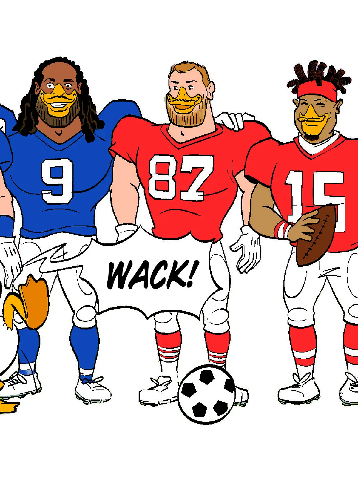 Das NFL-Mickey-Mouse-Team!