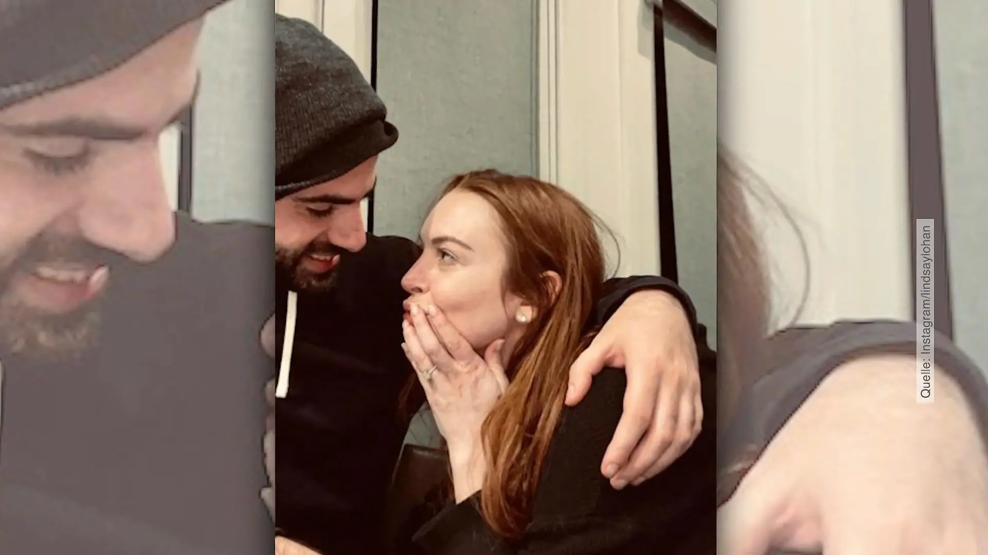 Lindsay Lohan ist zum ersten Mal schwanger "Wir sind gesegnet & aufgeregt"