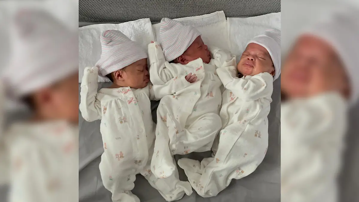 Deonna und ihr Mann Antonia dachten sie bekommen ein Baby. Doch daraus wurden dann drei. Superfötation