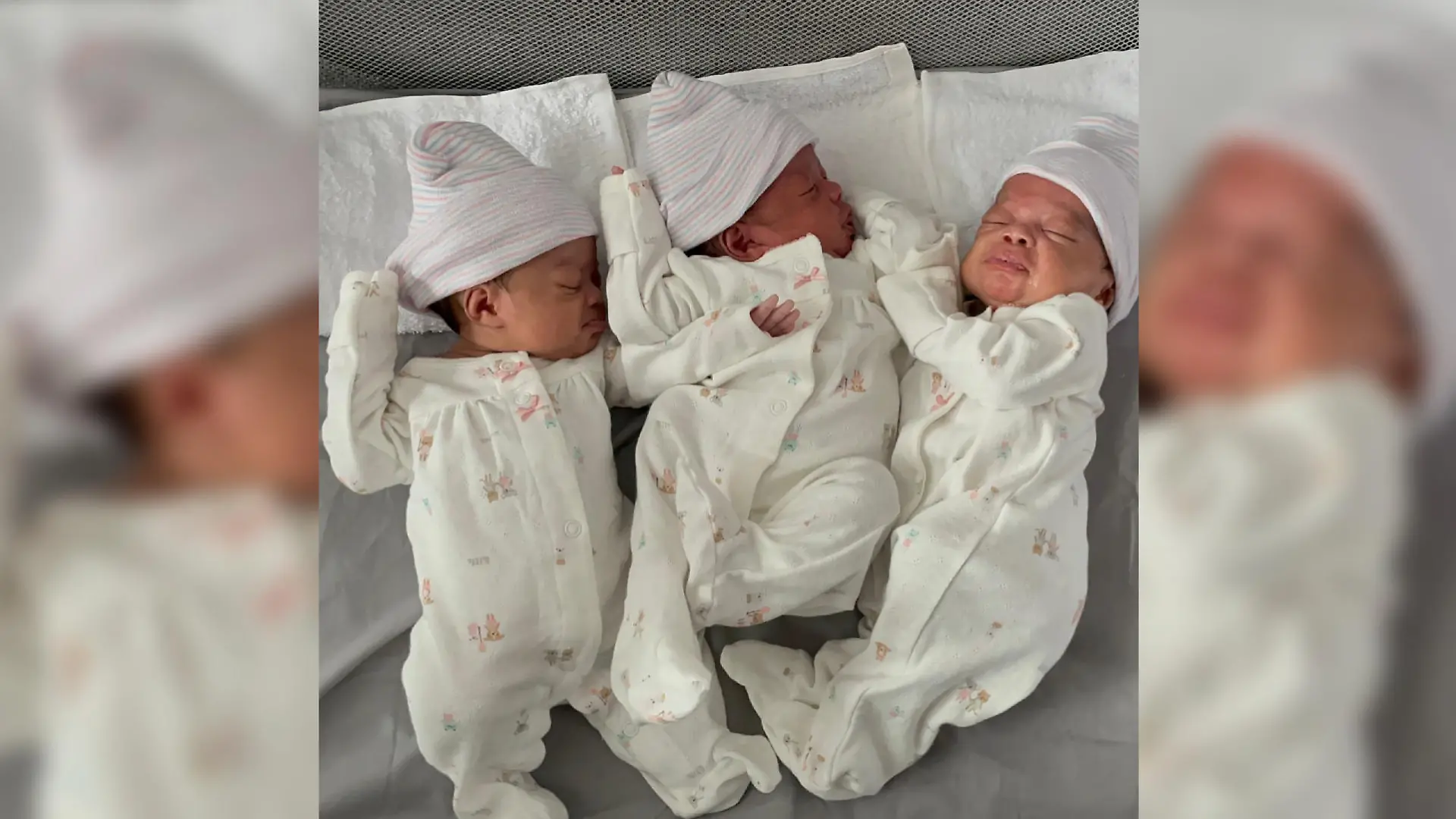 Deonna und ihr Mann Antonia dachten sie bekommen ein Baby. Doch daraus wurden dann drei. Superfötation